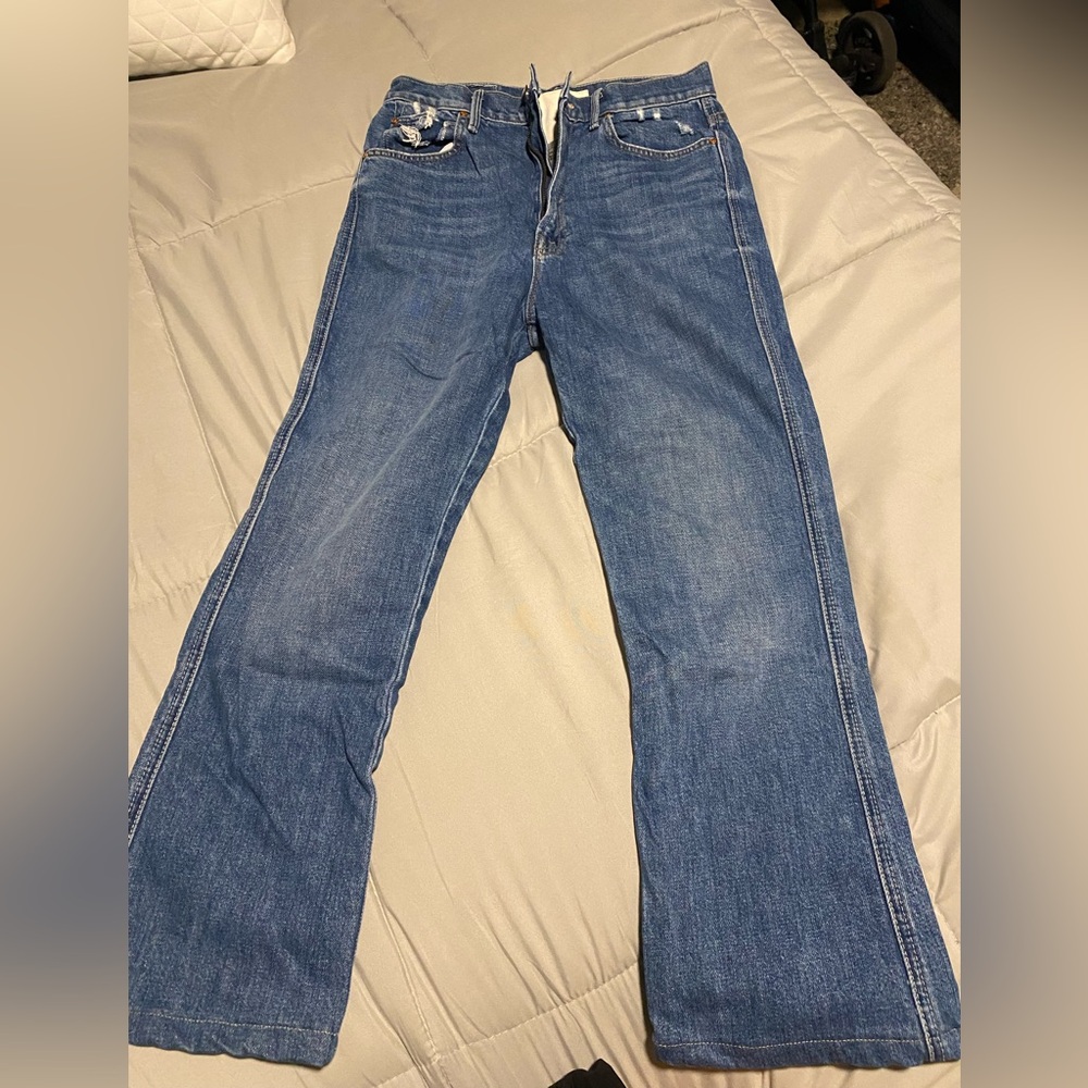 MOTHER Blue Denim